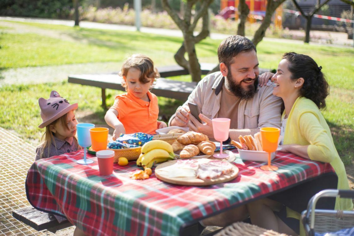 Picknick unterwegs